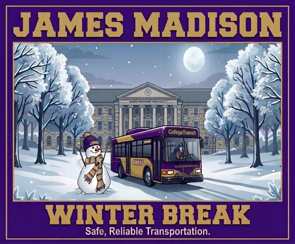 Round-Trip Winter Bus - Northeast - JMU